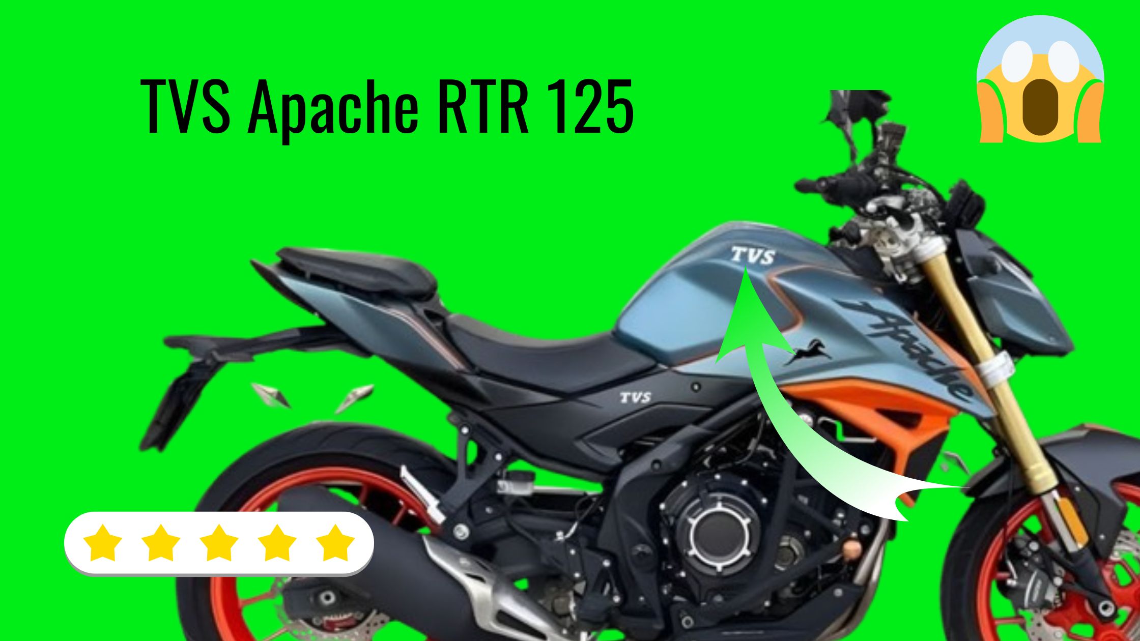 TVS Apache RTR 125 launched